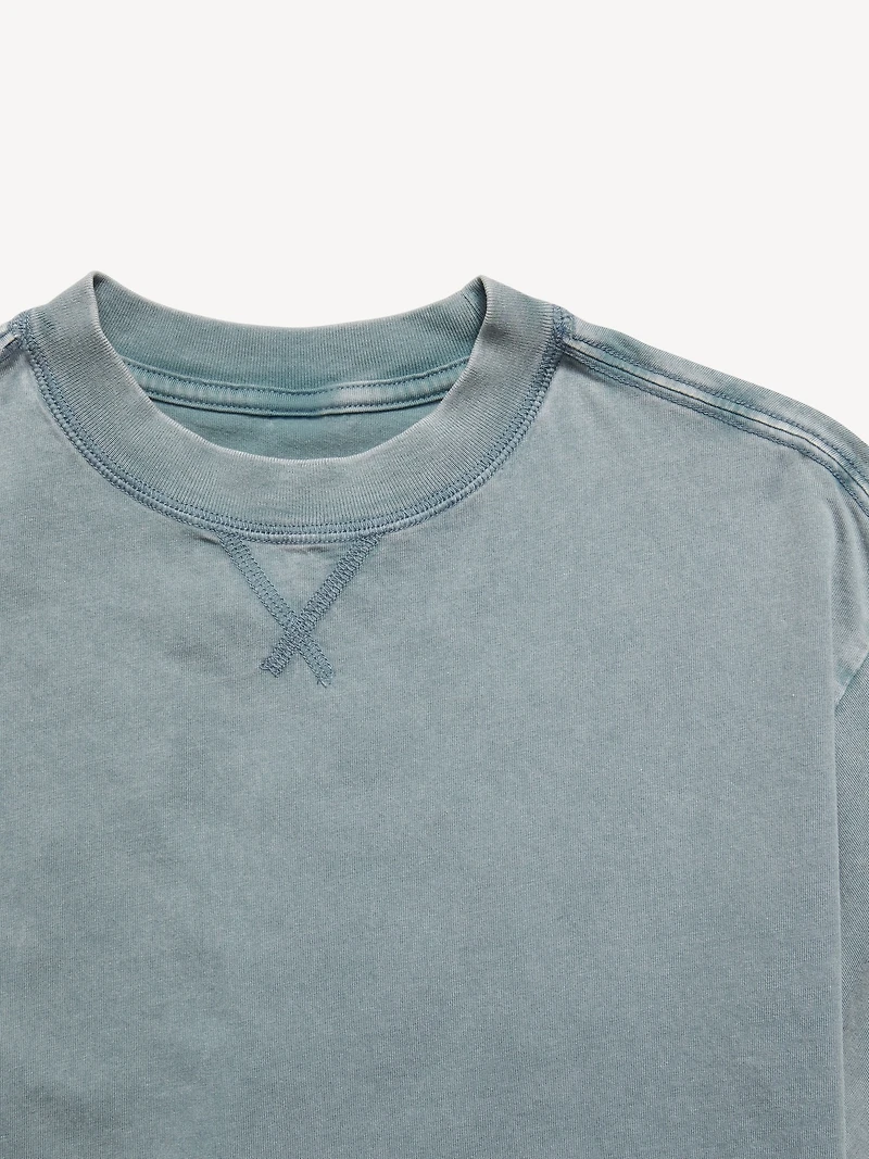 Oversized Short-Sleeve Boxy T-Shirt for Boys