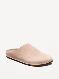 Faux-Leather Mule Shoes for Men