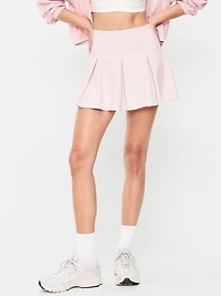 Extra High-Waisted Drop-Waist PowerSoft Skort