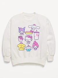 Hello Kitty® Oversized Graphic Tunic Sweatshirt for Girls