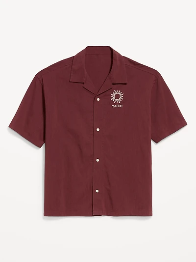 Short-Sleeve Heavyweight Graphic Shirt