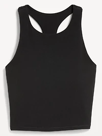 Medium Support PowerSoft High-Neck Racerback Sports Bra