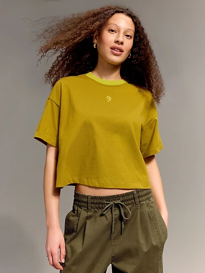 Old Navy x Christopher John Rogers Crop T-Shirt