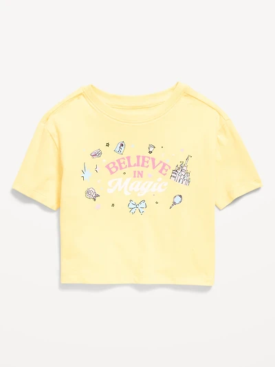 Disney© Princess Oversized Boxy Graphic T-Shirt for Toddler Girls