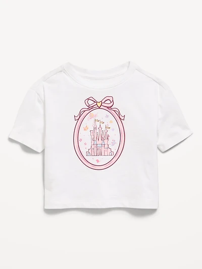 Disney© Princess Oversized Boxy Graphic T-Shirt for Toddler Girls
