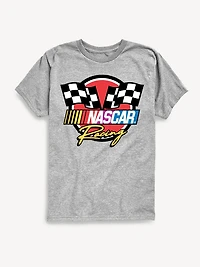 NASCAR Racing Logo Short Sleeve T-Shirt For Kids