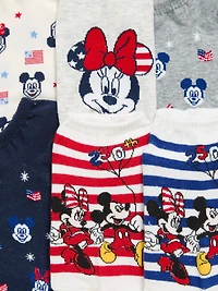 Disney© 6-Pack Novelty Ankle Socks for Women