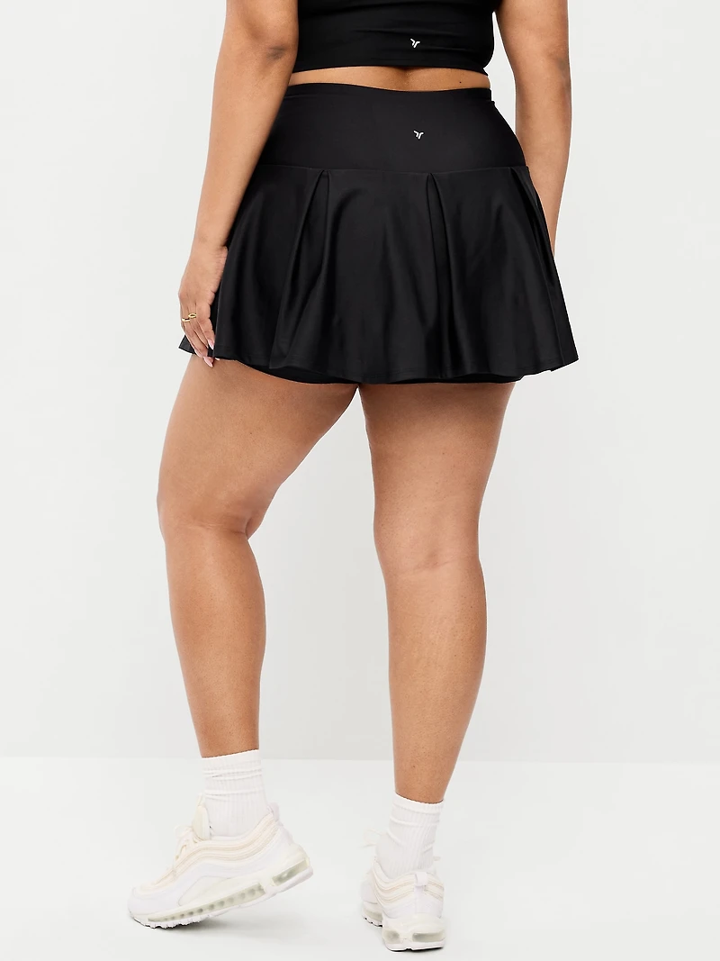 Extra High-Waisted Drop-Waist PowerSoft Skort
