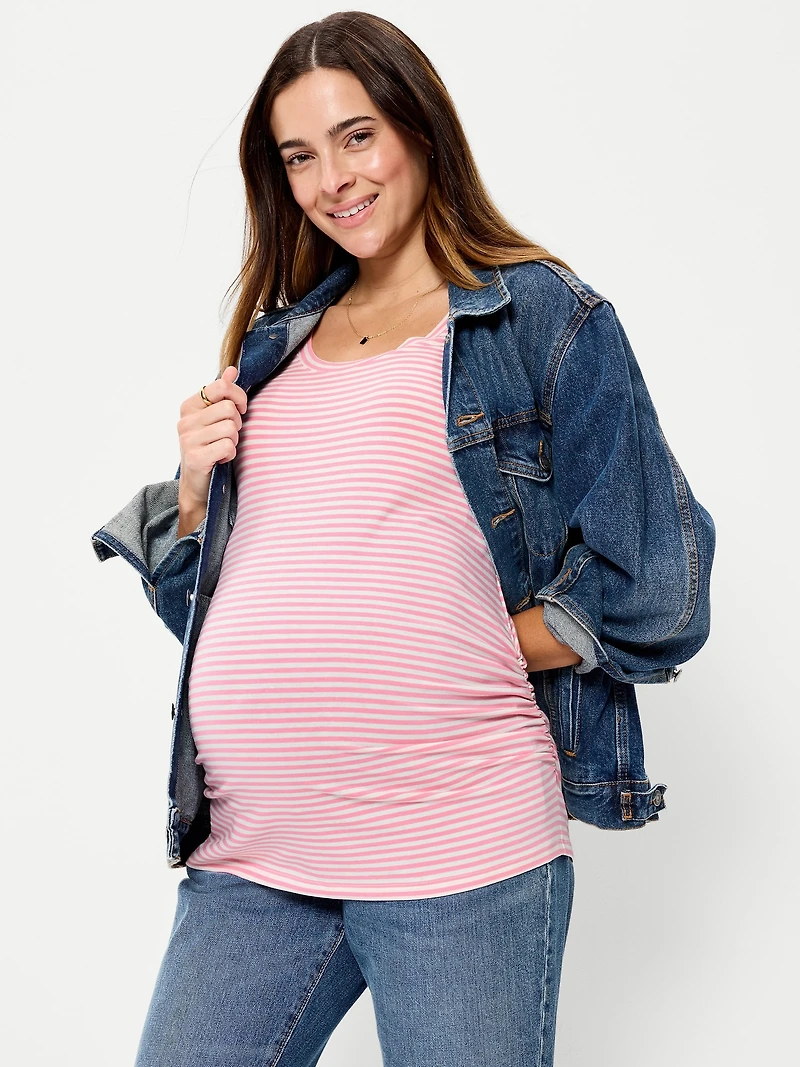 Maternity EveryWear Scoop-Neck T-Shirt