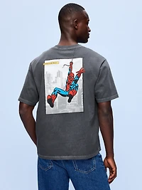 Old Navy x Marvel Spider-Man Boxy Heavyweight Graphic T-Shirt for Men