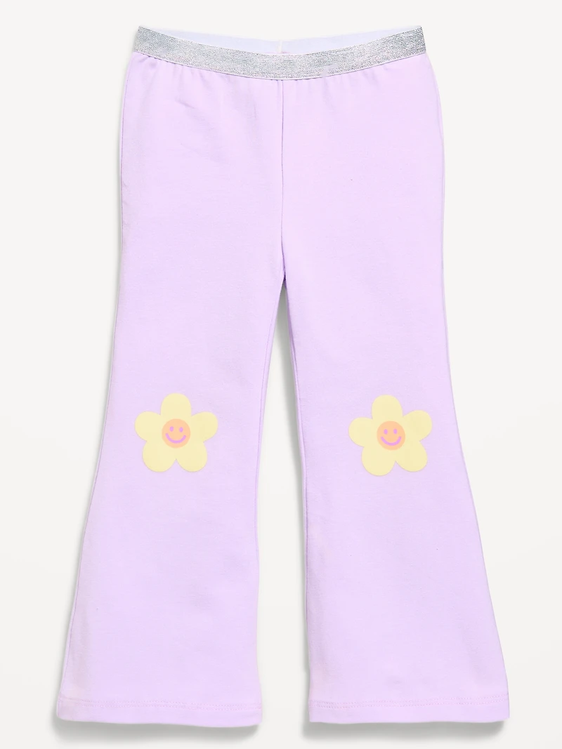 Birthday Flared Leggings for Toddler Girls