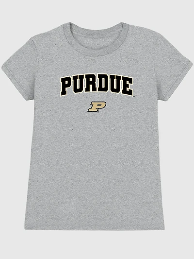 Purdue University Arch Logo Graphic T-Shirt for Women