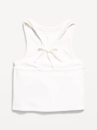 2-In-1 Ribbed Tank Top for Girls
