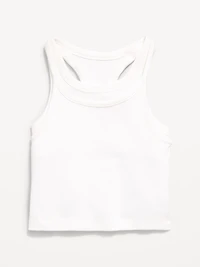 2-In-1 Ribbed Tank Top for Girls