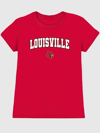 University of Louisville Arch Logo Graphic T-Shirt for Women