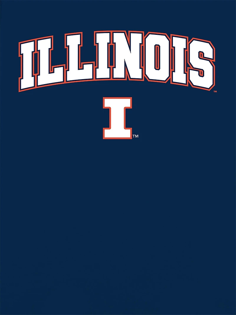 University of Illinois Arch Logo Graphic T-Shirt for Women
