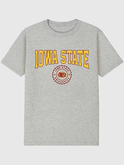 Iowa State University Collegiate Seal Graphic T-Shirt for Men