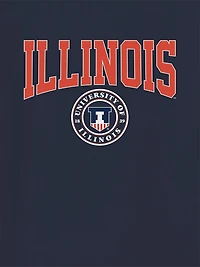 University of Illinois Collegiate Seal Graphic T-Shirt for Men