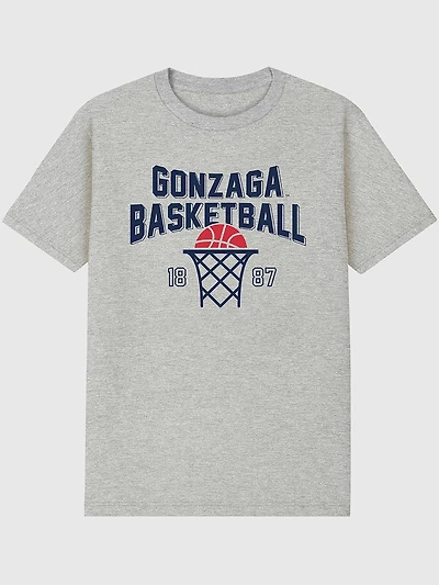 Gonzaga University Basketball Year Graphic T-Shirt for Men