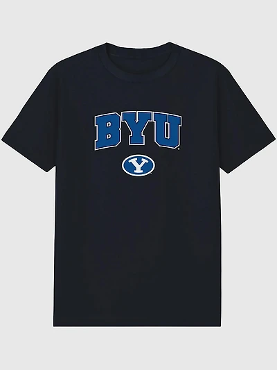 Brigham Young University Arch Logo Graphic T-Shirt for Men