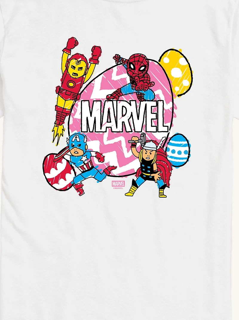 Marvel Easter Short Sleeve Graphic T-Shirt