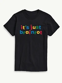 Just Brainrot Short Sleeve Graphic T-Shirt