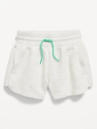 Bounce Fleece High-Waisted Shorts for Girls