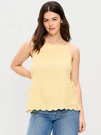 Apron Side-Tie Tank Top