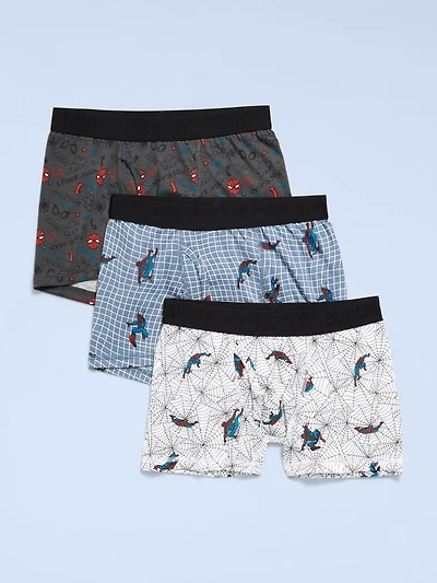 Old Navy x Marvel Spider-Man Boxer-Briefs Underwear 3-Pack for Boys