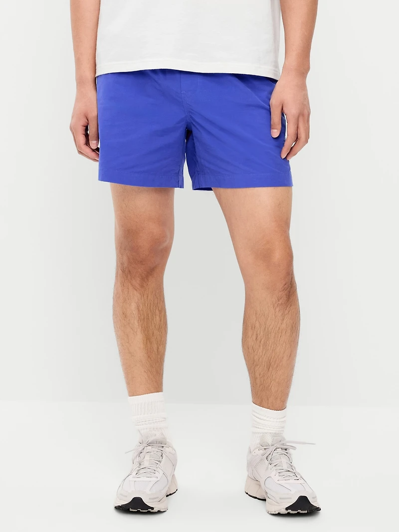 Solid Jogger Shorts - 5-inch inseam
