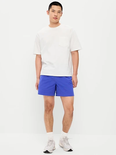 Solid Jogger Shorts - 5-inch inseam