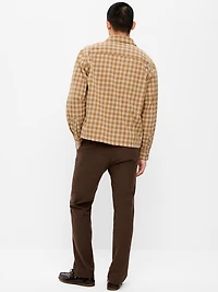 90's Straight-Fit Linen-Blend Dress Pants