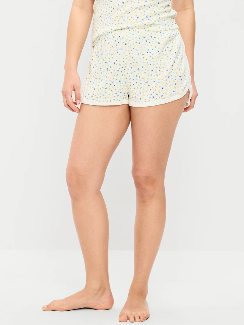Pointelle Sleep Short