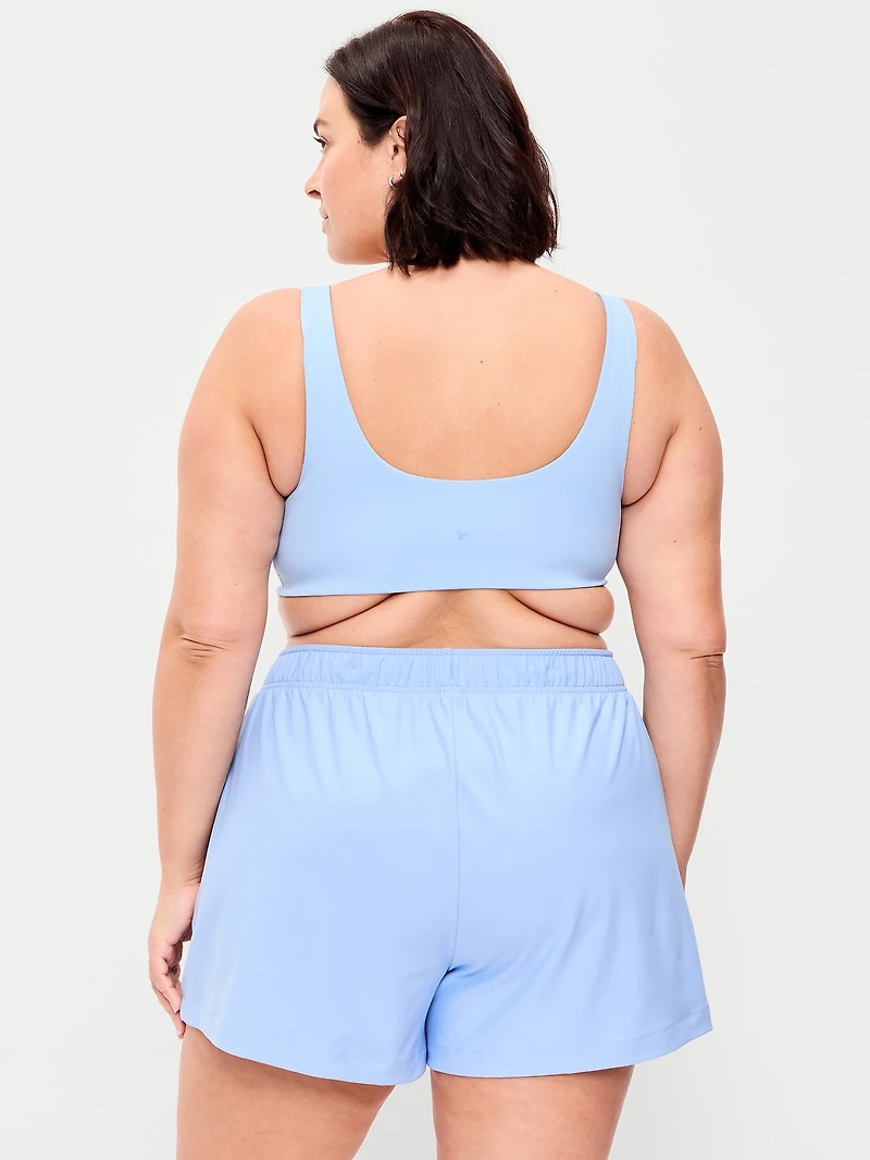Light Support StudioSmooth Square-Neck Sports Bra
