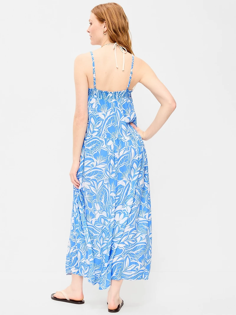 Airy Smocked Maxi Dress