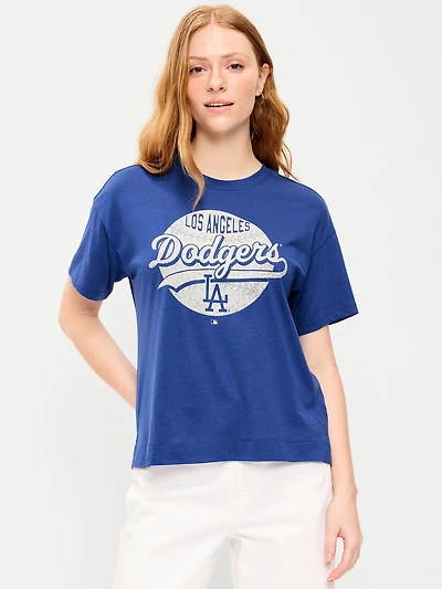 Los Angeles Dodgers Crew-Neck T-Shirt for Women