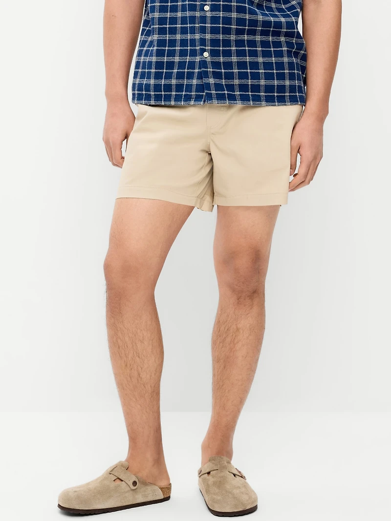 Twill Jogger Shorts - 5-inch inseam
