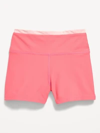 High-Waisted PowerSoft Shorts for Girls
