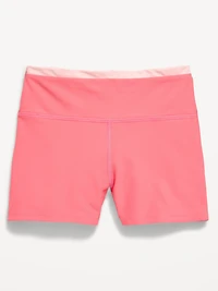 High-Waisted PowerSoft Shorts for Girls