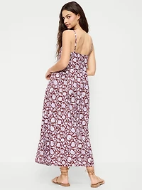Sleeveless Boho Maxi Dress