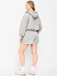 High-Waisted Bounce Fleece Shorts - 5-inch inseam