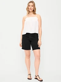 High-Waisted Wow Jean Shorts - 9-inch inseam