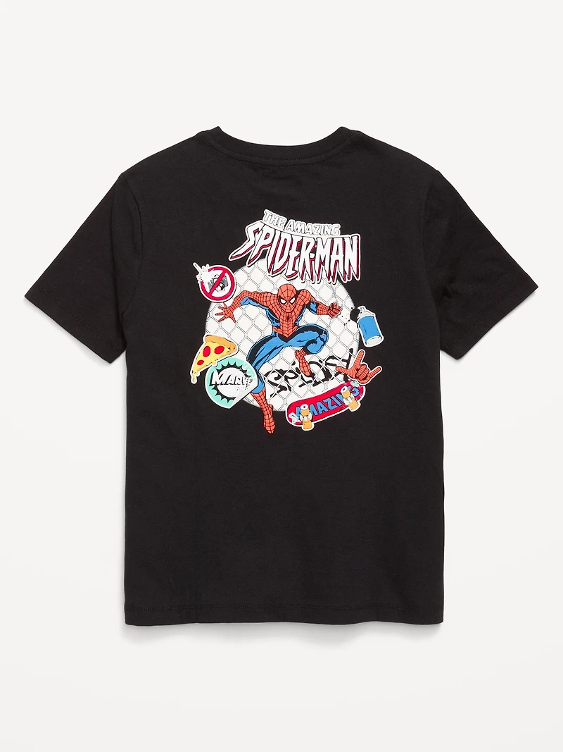 Marvel™ Spider-Man Gender-Neutral Graphic T-Shirt for Kids