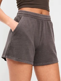Extra High-Waisted Sweat Shorts - 5-inch inseam