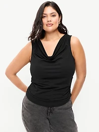 Asymmetrical Side-Cinch Tank Top