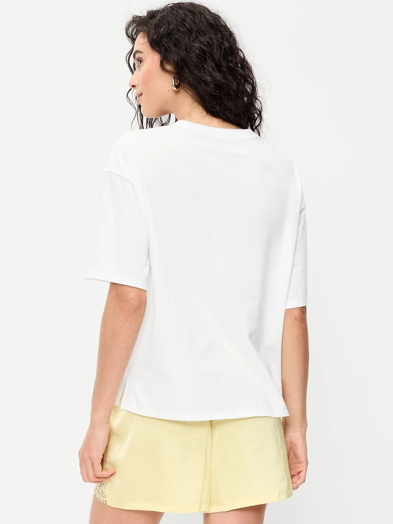 Short-Sleeve Loose Graphic T-Shirt