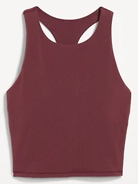 Light Support PowerChill High-Neck Racerback Sports Bra