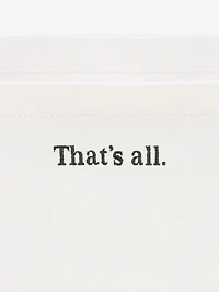 Old Navy x The Devil Wears Prada Large Canvas Tote Bag