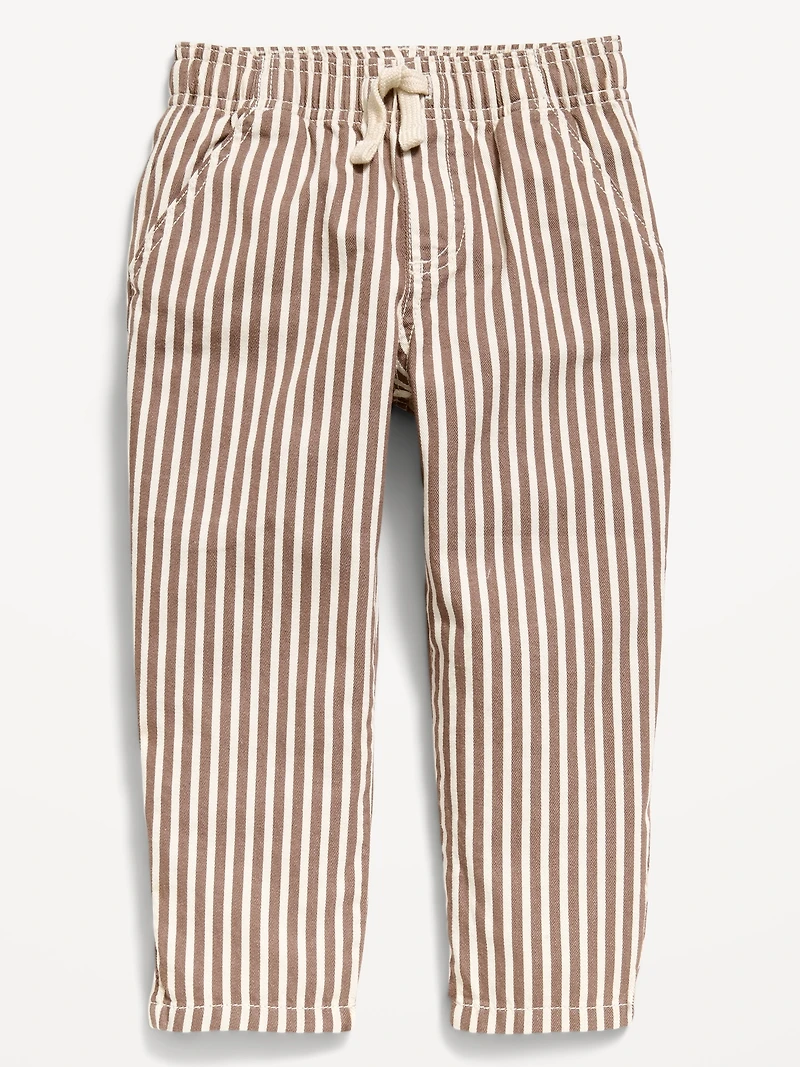 Pull-On Barrel-Leg Pants for Toddler Boys