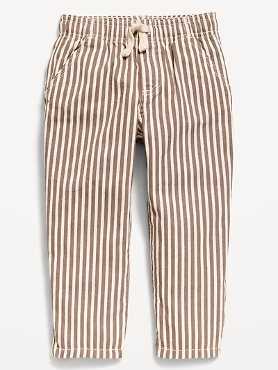 Pull-On Barrel-Leg Pants for Toddler Boys